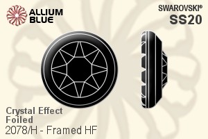 SWAROVSKI 2078/H SS 20 CRYSTAL GOL.SHADOW A HF SR