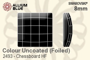 Swarovski Chessboard Flat Back Hotfix (2493) 8mm - Color With Aluminum Foiling