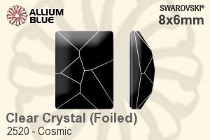 SWAROVSKI 2520 8X6MM CRYSTAL F