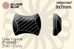 SWAROVSKI 2540 9X7MM CRYSTAL F