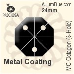 プレシオサ MC Octagon (3-Hole) (2572) 24mm - Colour Coating