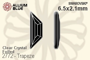 SWAROVSKI 2772 6.5X2.1MM CRYSTAL F