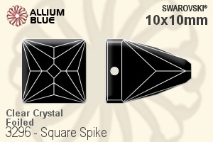 SWAROVSKI 3296 10X10MM CRYSTAL F