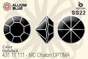 Preciosa MC Chaton OPTIMA (431 11 111) SS22 - Color Unfoiled