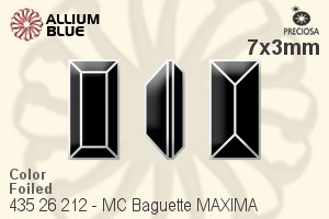 PRECIOSA Baguette MXM 7x3 vint.ros DF
