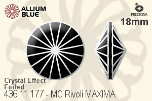 PRECIOSA Rivoli MXM 18 crystal DF Hon