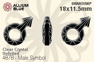 SWAROVSKI 4878 18X11.5MM CRYSTAL