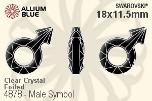 SWAROVSKI 4878 18X11.5MM CRYSTAL F