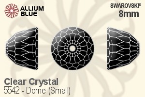 Swarovski Dome (Small) Bead (5542) 8mm - Clear Crystal