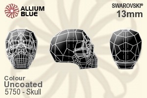 Swarovski Skull Bead (5750) 13mm - Color