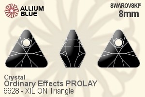 Swarovski XILION Triangle Pendant (6628) 8mm - Crystal Effect PROLAY