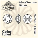 PREMIUM 33 Facets Chaton (PM1088) PP38 - Color With Foiling