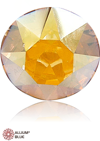 PREMIUM CRYSTAL 33 Facets Chaton 10mm Crystal Metallic Sunshine F