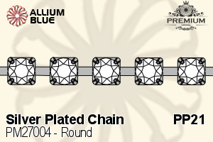 PREMIUM CRYSTAL Round Cupchain SVR PP21 Crystal Champagne