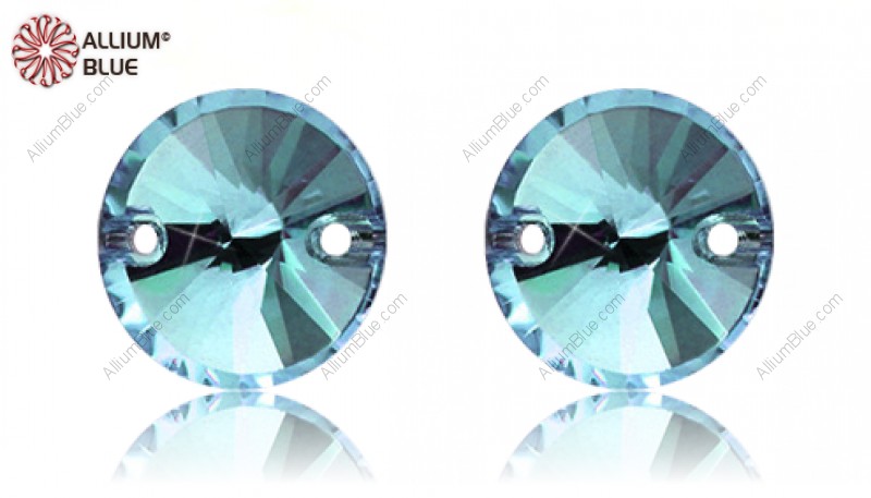 PREMIUM CRYSTAL Rivoli Sew-on Stone 14mm Aqua F