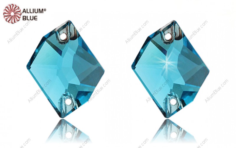 PREMIUM CRYSTAL Cosmic Sew-on Stone 17x13mm Aqua F