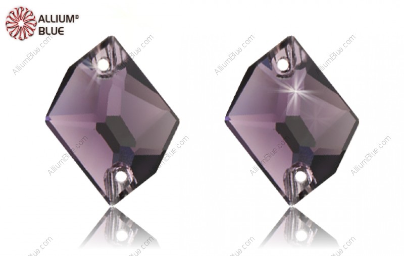 PREMIUM CRYSTAL Cosmic Sew-on Stone 17x13mm Amethyst F