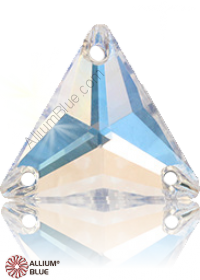 PREMIUM CRYSTAL Triangle Sew-on Stone 16mm Crystal Moonlight F