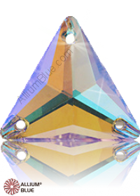 PREMIUM CRYSTAL Triangle Sew-on Stone 16mm Crystal Paradise Shine F