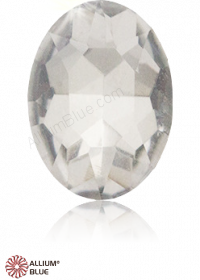 PREMIUM CRYSTAL Oval Fancy Stone 14x10mm Crystal F