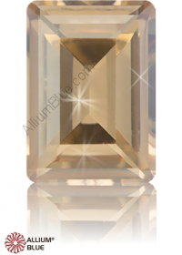 PREMIUM CRYSTAL Step Cut Fancy Stone 14x10mm Crystal Golden Shadow F