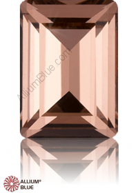 PREMIUM CRYSTAL Step Cut Fancy Stone 14x10mm Light Peach F