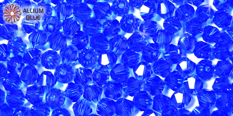 PREMIUM CRYSTAL Bicone Bead 6mm Sapphire