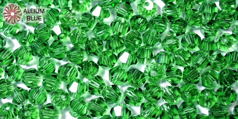 PREMIUM CRYSTAL Bicone Bead 3mm Fern Green