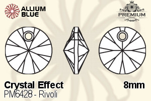 PREMIUM CRYSTAL Rivoli Pendant 8mm Crystal Volcano