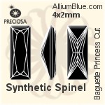 Preciosa Baguette Princess (BPC) 3x2mm - Cubic Zirconia