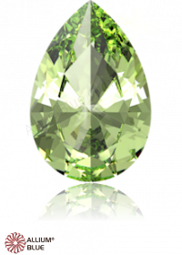 SWAROVSKI GEMS Swarovski Ceramics Pear Colored Brilliance Peridot Green 8.00x5.00MM normal +/- FQ 0.040