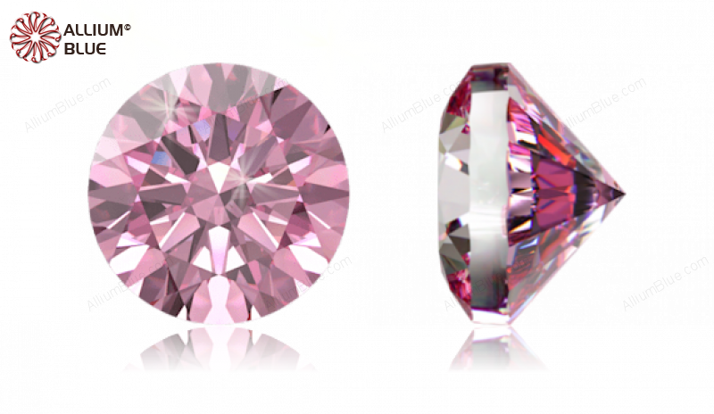 SWAROVSKI GEMS Cubic Zirconia Round Pure Brilliance Purplish Pink 1.20MM normal +/- FQ 1.000