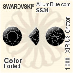 施华洛世奇 XILION Chaton (1028) PP21 - Colour (Uncoated) With Platinum Foiling