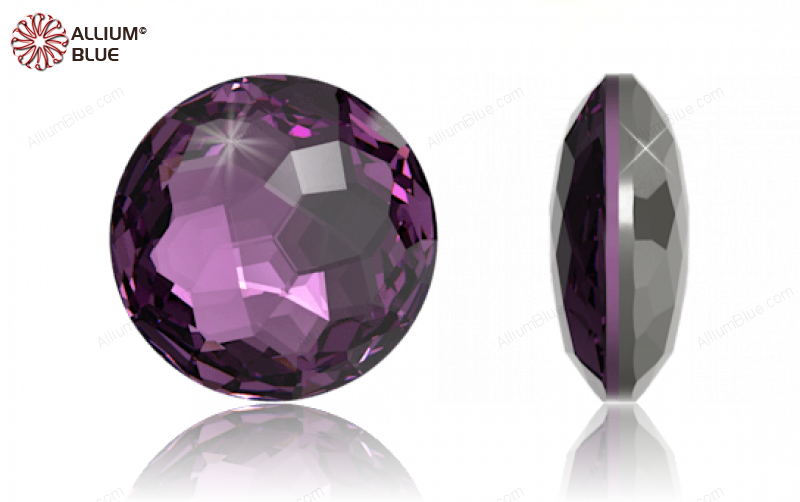 SWAROVSKI 1383 10MM AMETHYST F