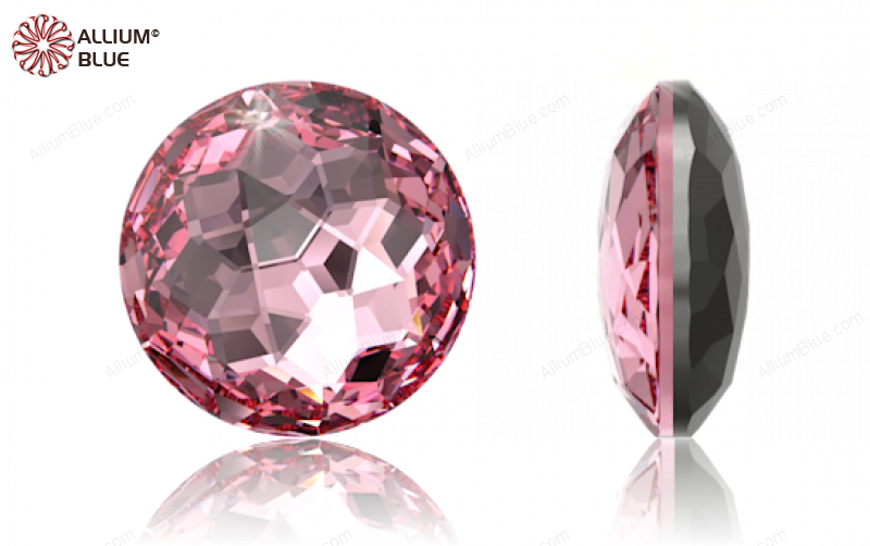 SWAROVSKI 1383 8MM LIGHT ROSE F