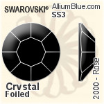 寶仕奧莎 機切尖底石 玫瑰 VIVA12 平底石 (438 11 612) SS6 - 顏色（塗層） 銀箔底