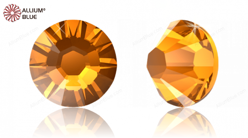 SWAROVSKI 2058 SS 5 LIGHT AMBER F