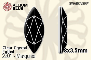 SWAROVSKI 2201 8X3.5MM CRYSTAL F