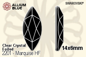 SWAROVSKI 2201 14X6MM CRYSTAL M HF