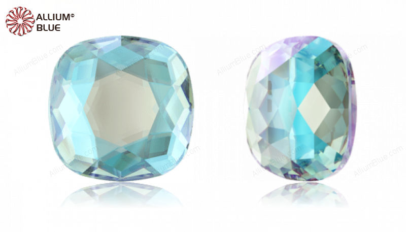 SWAROVSKI 2471 10MM AQUAMARINE SHIMMER F