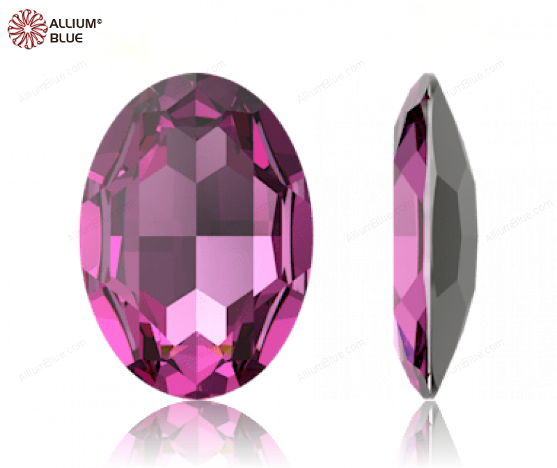 SWAROVSKI 4127 30X22MM DARK ROSE F