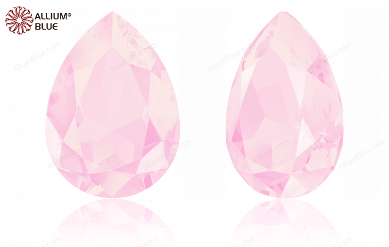 SWAROVSKI 4320 18X13MM CRYSTAL POWROSE