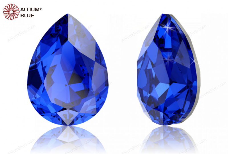 SWAROVSKI 4320 10X7MM MAJESTIC BLUE F