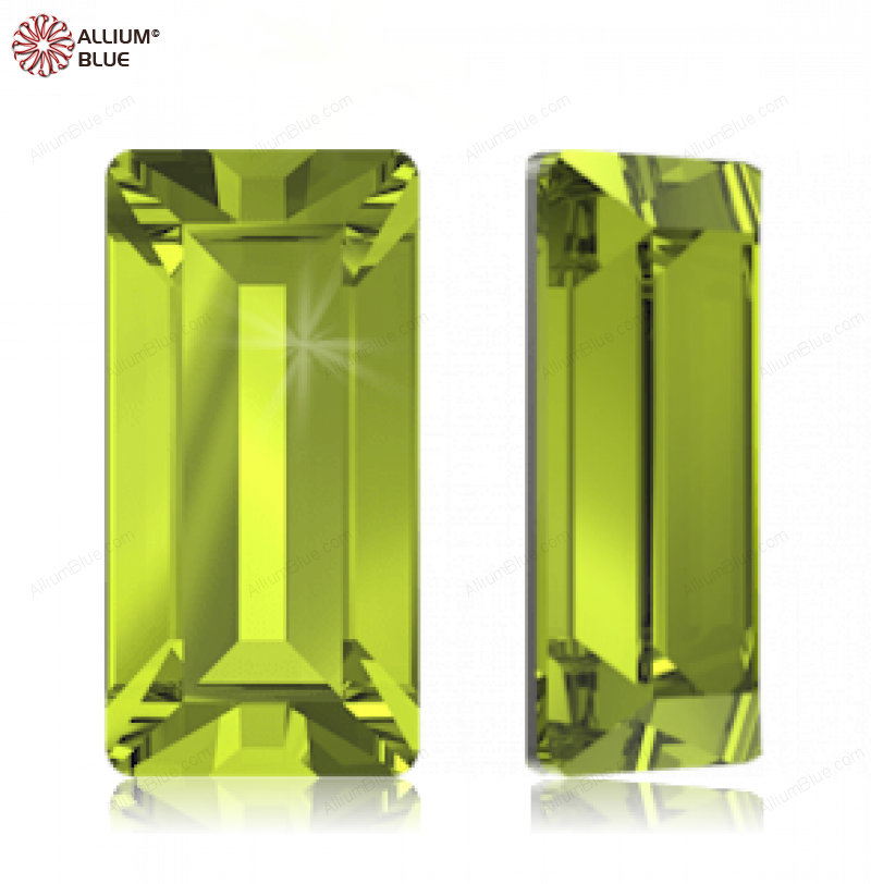 SWAROVSKI 4501 5X2.5MM CITRUS GREEN F