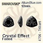 Swarovski Baroque Mirror Fancy Stone (4142) 18x14mm - Color With Platinum Foiling