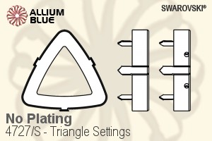 スワロフスキー Triangleファンシーストーン石座 (4727/S) 23mm - メッキなし