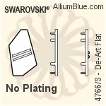 Swarovski De-Art Flat Settings (4766/S) 28x15mm - No Plating