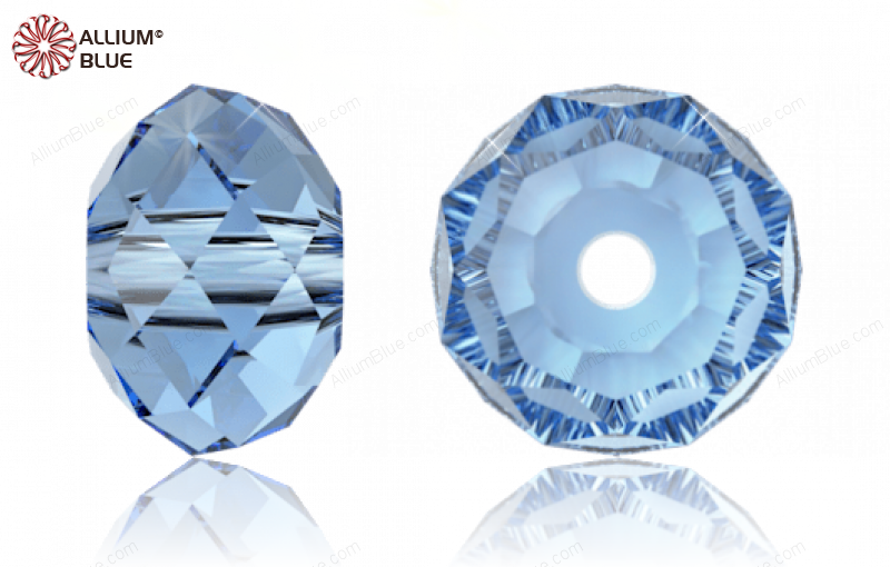 SWAROVSKI 5040 8MM RECREATED ICE BLUE