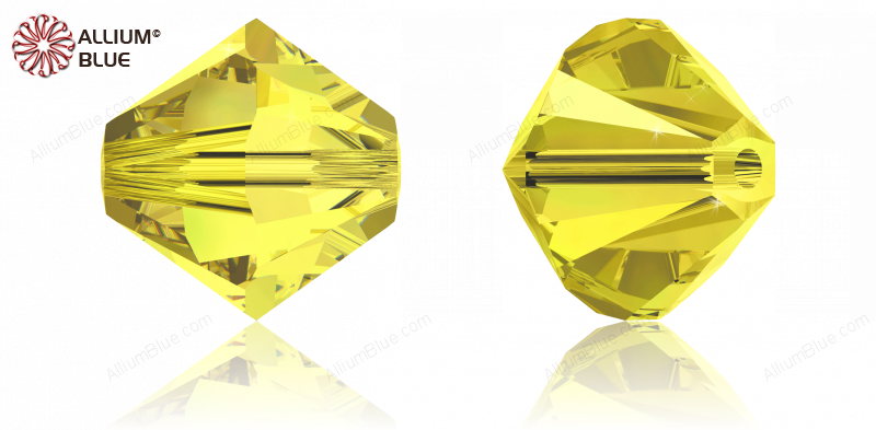 SWAROVSKI 5328 3MM CITRINE