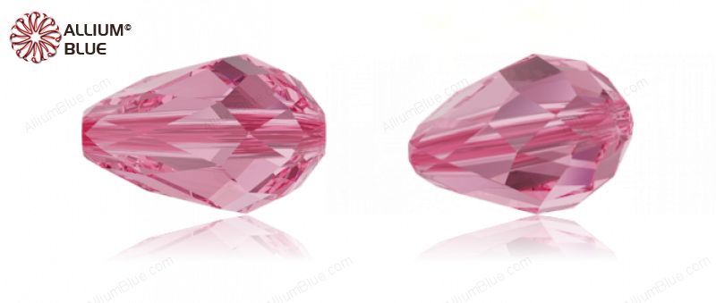 SWAROVSKI 5500 9X6MM ROSE